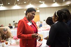 Brenda Gillmore presents at Young Women's Leadership Symposium